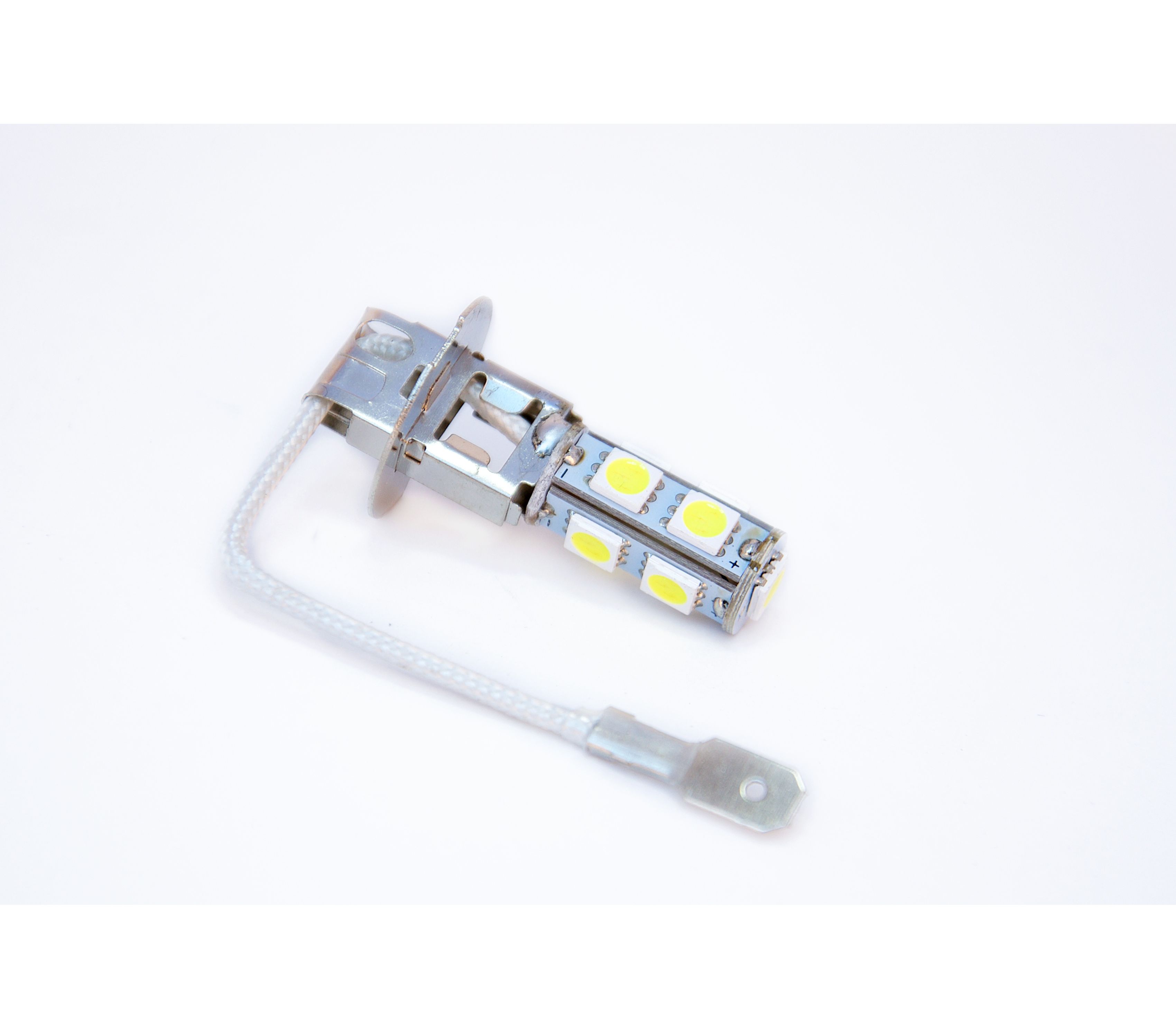 Диоды :: Диоды серии H :: Диод 12v H3 9SMD белый